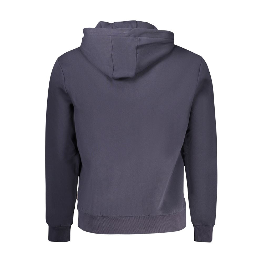 Napapijri Blue Cotton Sweatshirt Napapijri