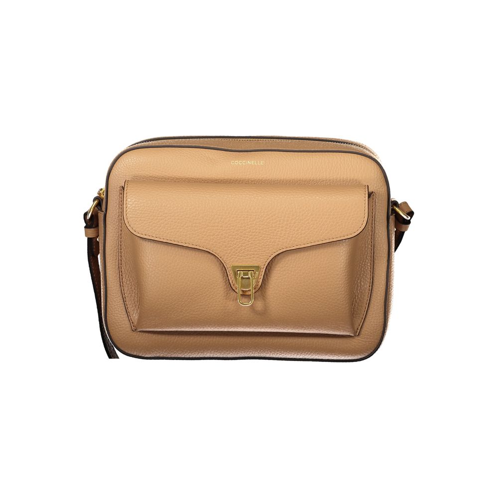 Coccinelle Marrone Leather Women Handbag