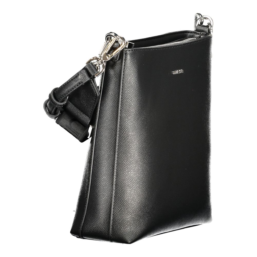 Calvin Klein Black Polyester Woman Shoulder Bag