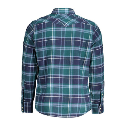 Wrangler Green Denim Shirt Wrangler