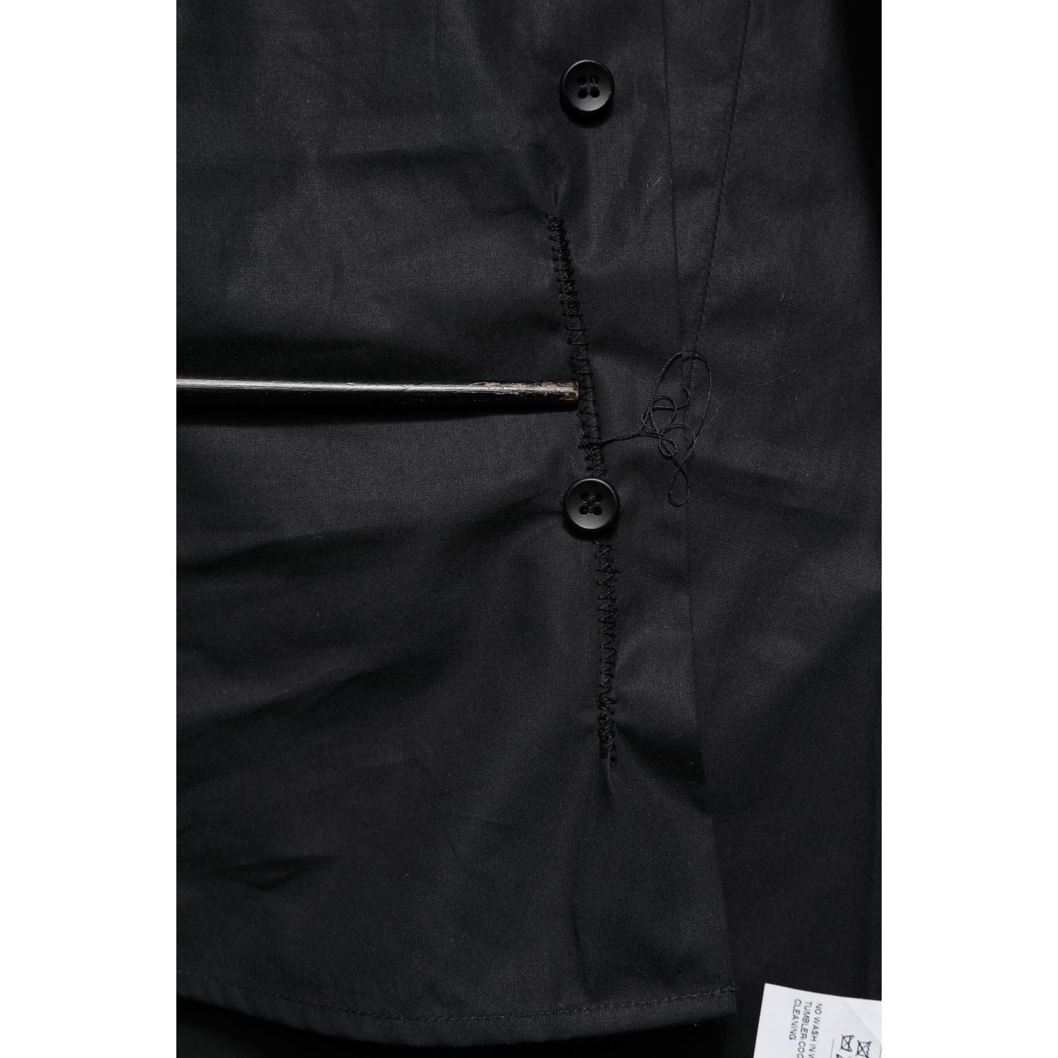 Dolce & Gabbana Black Cotton GOLD Long Sleeves Dress Shirt