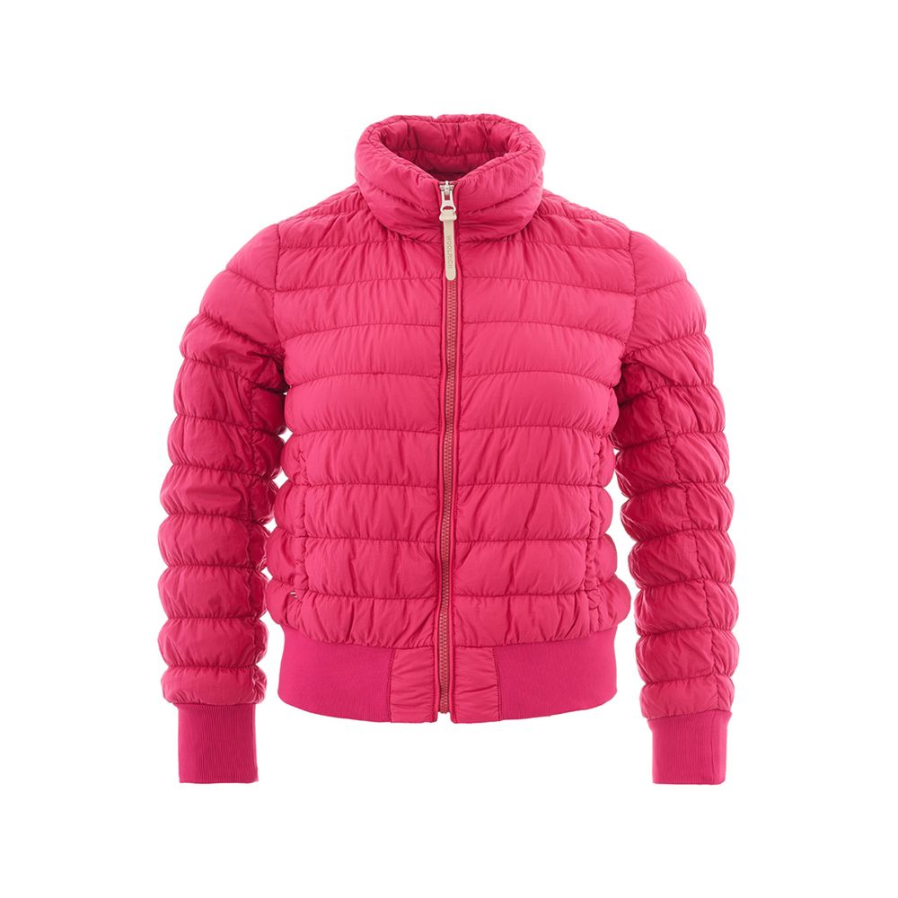 Woolrich Fuchsia Polyamide Bomber Woolrich