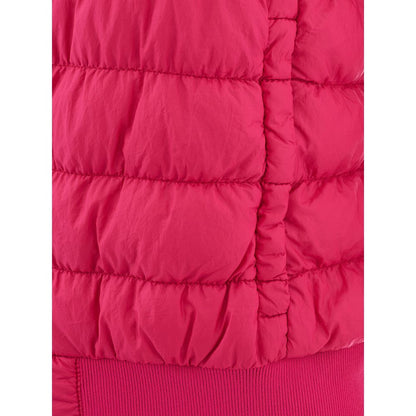 Woolrich Fuchsia Polyamide Bomber Woolrich