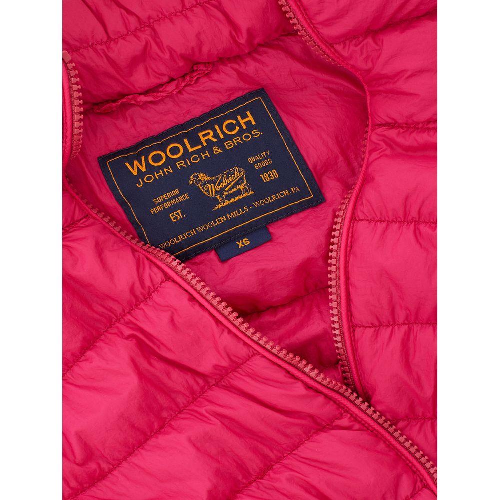 Woolrich Fuchsia Polyamide Bomber Woolrich