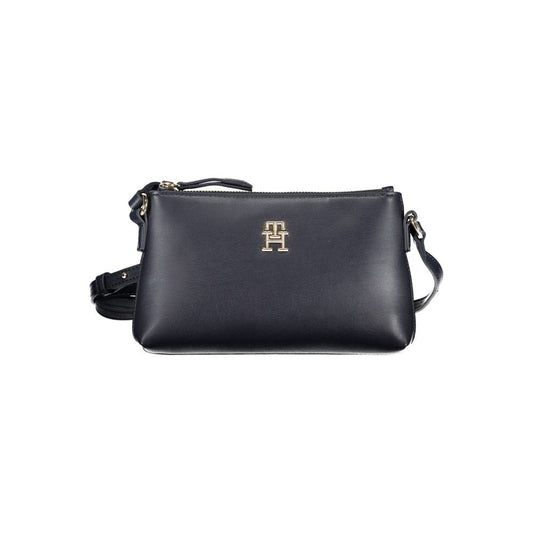 Tommy Hilfiger Blue Polyurethane Women's Shoulder Bag