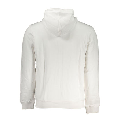 Napapijri White Cotton Sweatshirt Napapijri