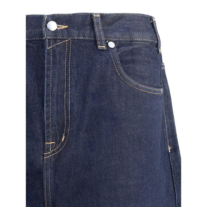 7FOR Blue Cotton Jeans Denim 7FOR