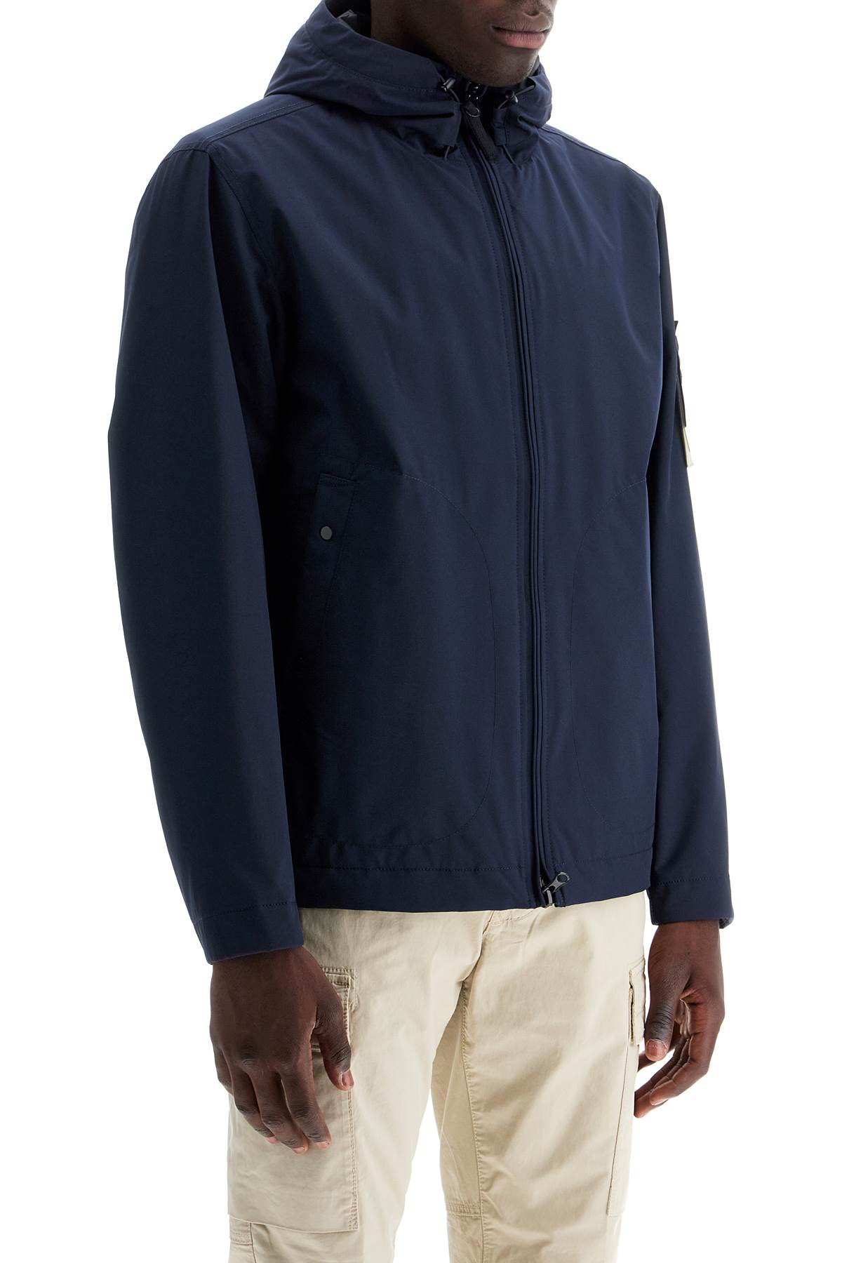 Stone Island light soft shell-r hooded jacket Jackets Stone Island