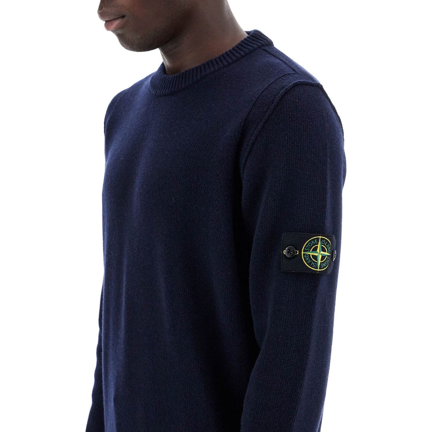 Stone Island crewneck wool blend pullover Knitwear Stone Island