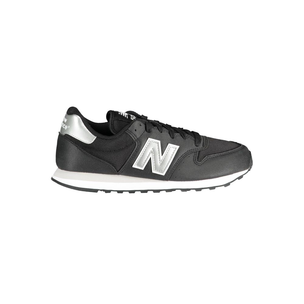 New Balance Black Polyester Men Sneaker