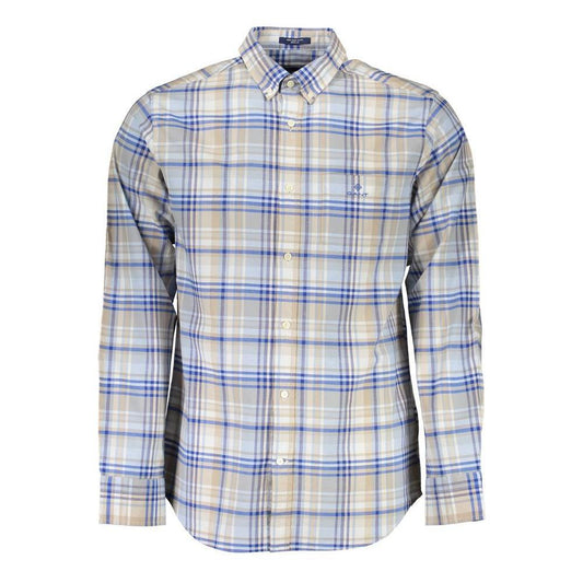 Gant Azzurro Organic Cotton Men Shirt Gant