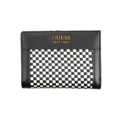 Guess Jeans Black Polyurethane Women Wallet