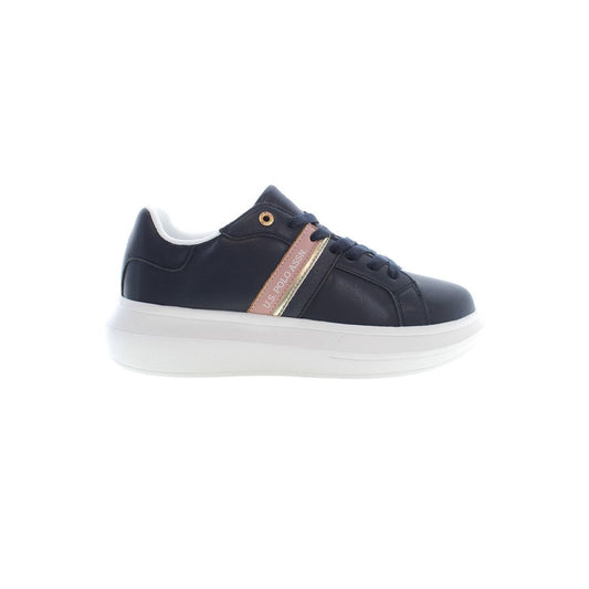U.S. POLO ASSN. Blue Polyester Women Sneaker U.S. POLO ASSN.