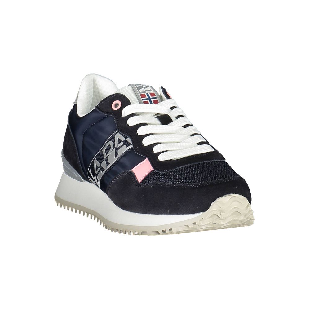 Napapijri Blue Polyurethane Women Sneaker Napapijri