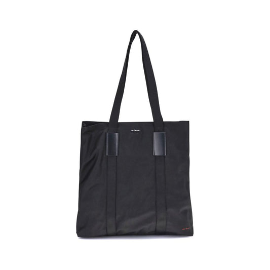 Kiton Black Nylon Handbag