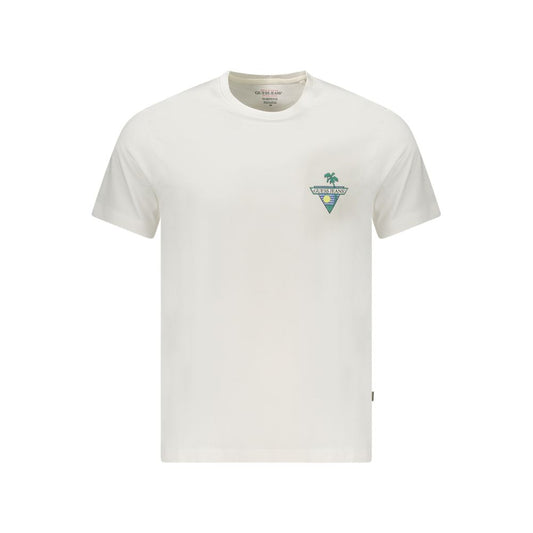 Guess Jeans Bianco Organic Cotton Men's T-Shirt