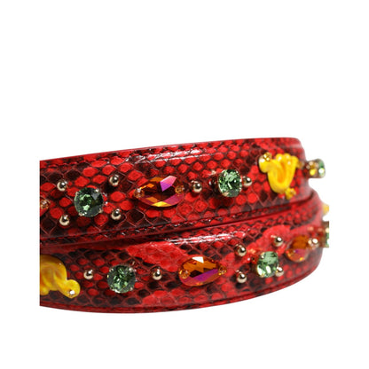 Dolce & Gabbana Multicolor Embellished Handbag Accessory Shoulder Strap