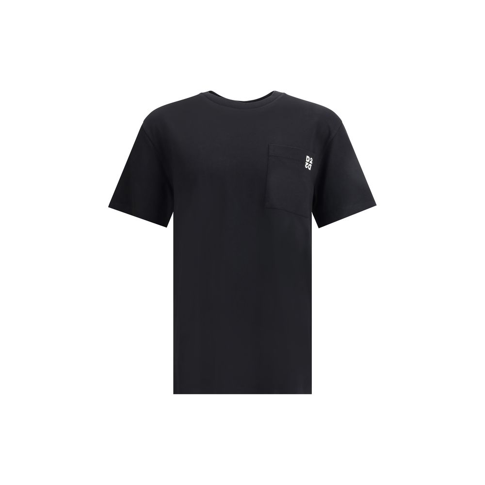 Dsquared² Black Cotton T-Shirt Dsquared²