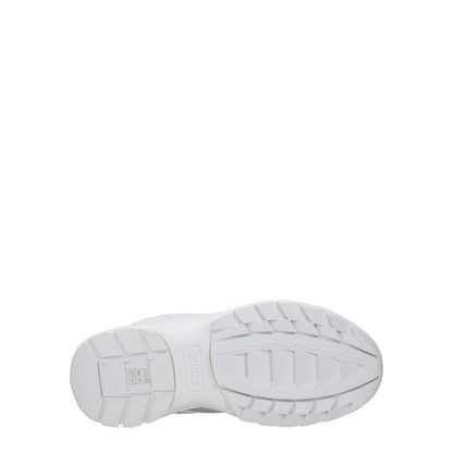 Guess White Polyethylene Chunky Sneakers