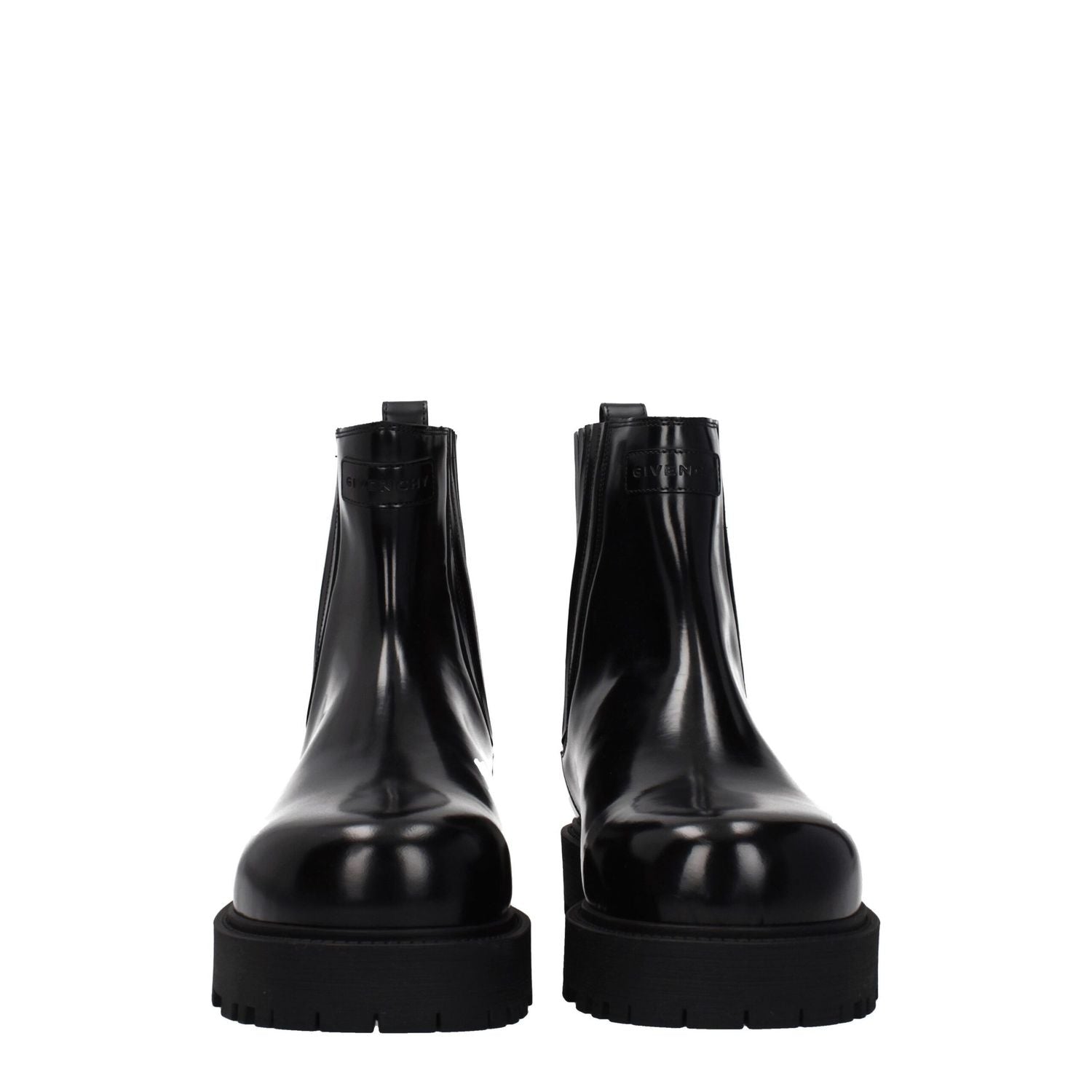 Givenchy Black Leather Ankle Boots