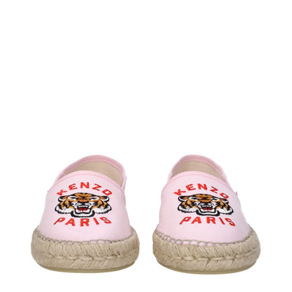 Kenzo Pink Fabric Espadrilles