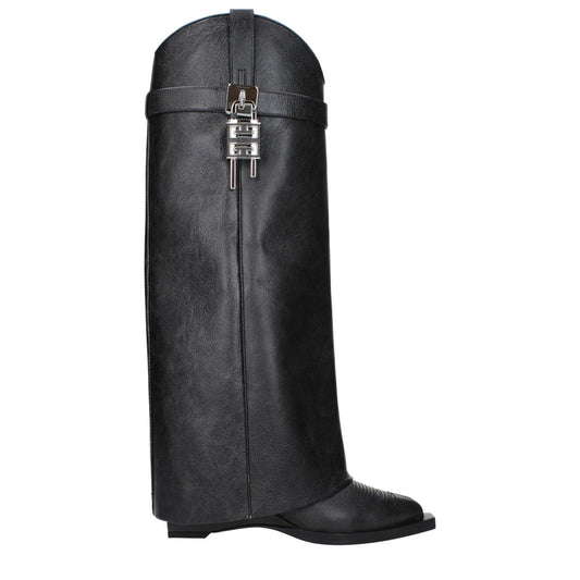 Givenchy Black Leather Boots Givenchy
