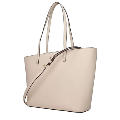 Tory Burch Beige Leather Shoulder Bag