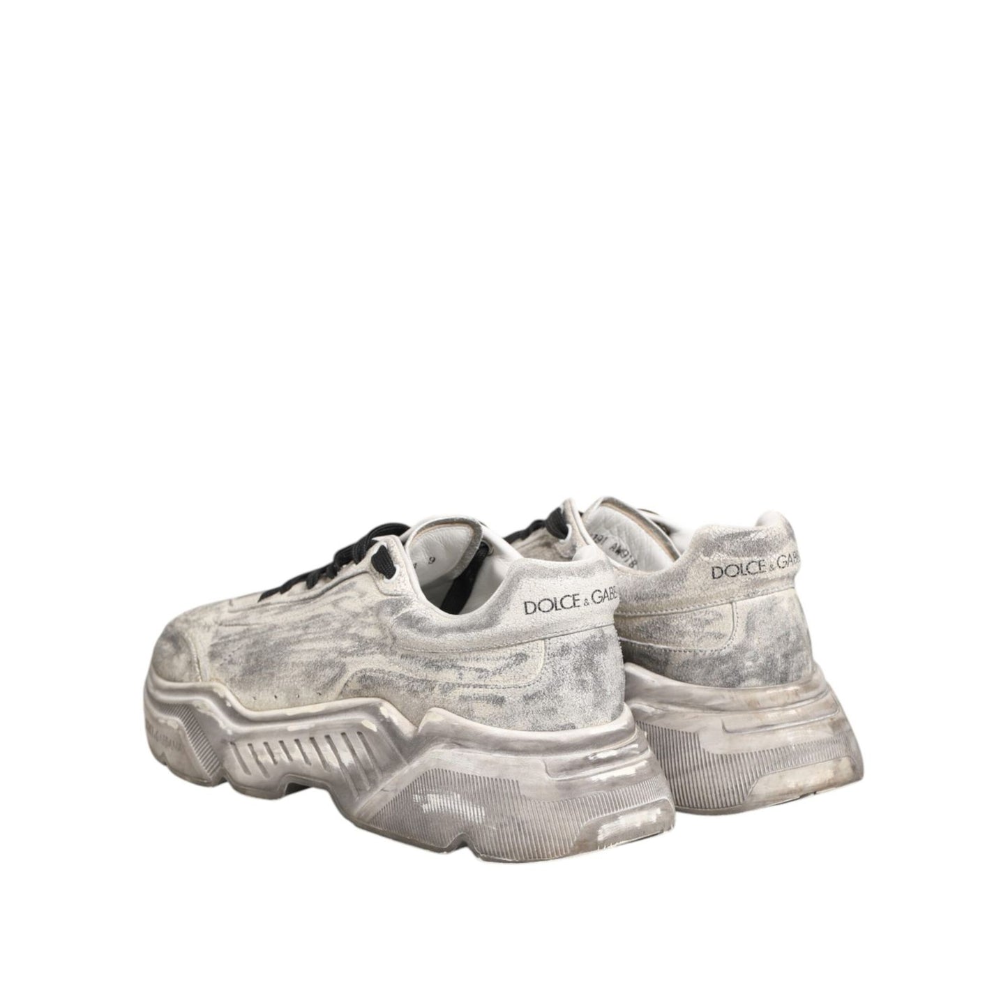 Dolce & Gabbana White Daymaster Low Top Men Sneakers Shoes