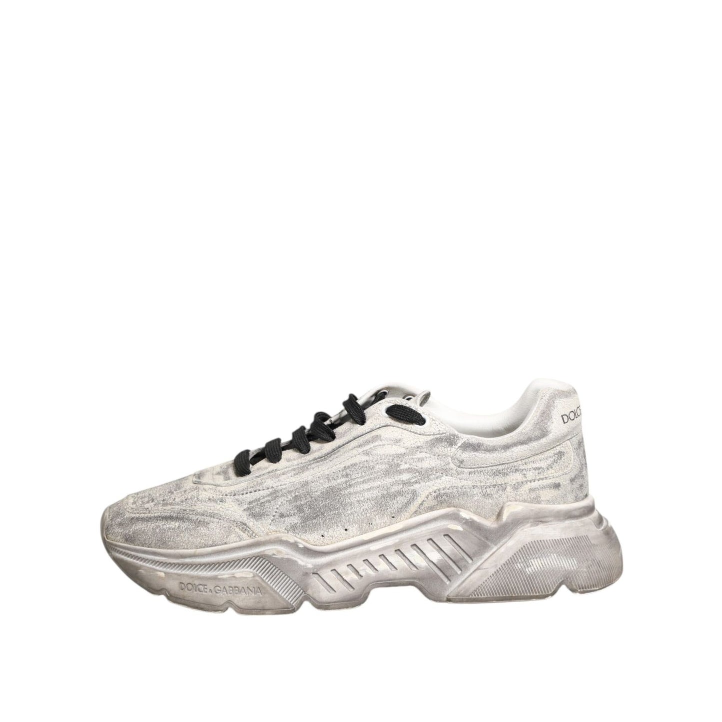 Dolce & Gabbana White Daymaster Low Top Men Sneakers Shoes