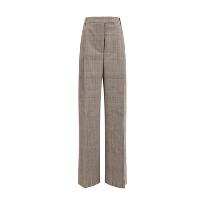 Rohe Beige Fleece Wool Casual Pants Rohe
