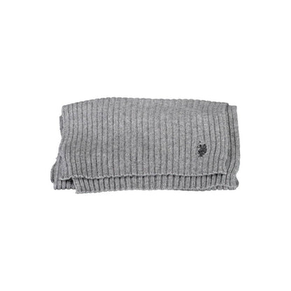 U.S. POLO ASSN. Grigio Lana Men Scarf