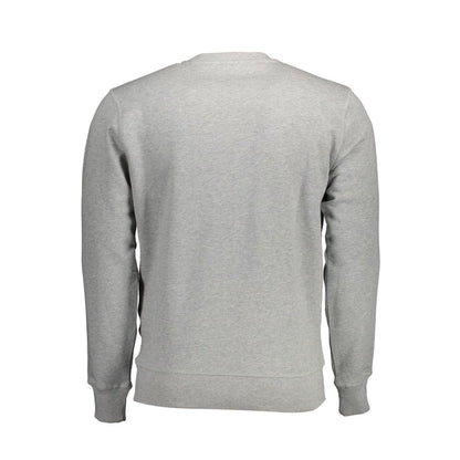 North Sails Grigio Cotton Men Sweatshirt
