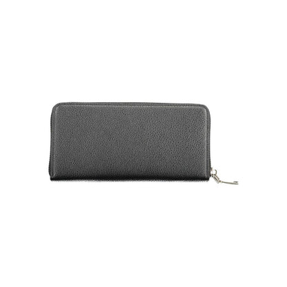 BYBLOS Black Polyurethane Women Wallet