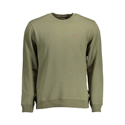 Napapijri Verde Cotton Men's Sweatshirt