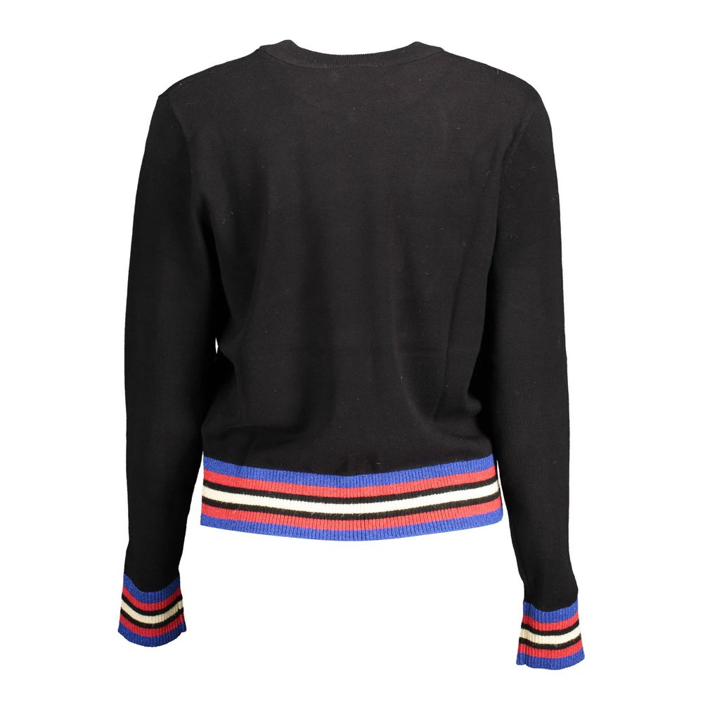 Desigual Nero Viscose Women Sweater