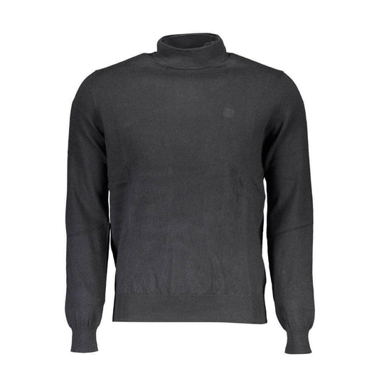 North Sails Black Cotton Men's Sweater