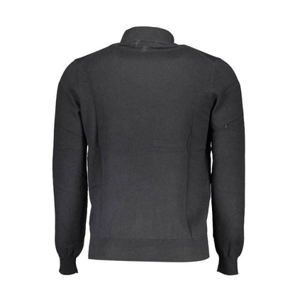 North Sails Black Cotton Men's Sweater