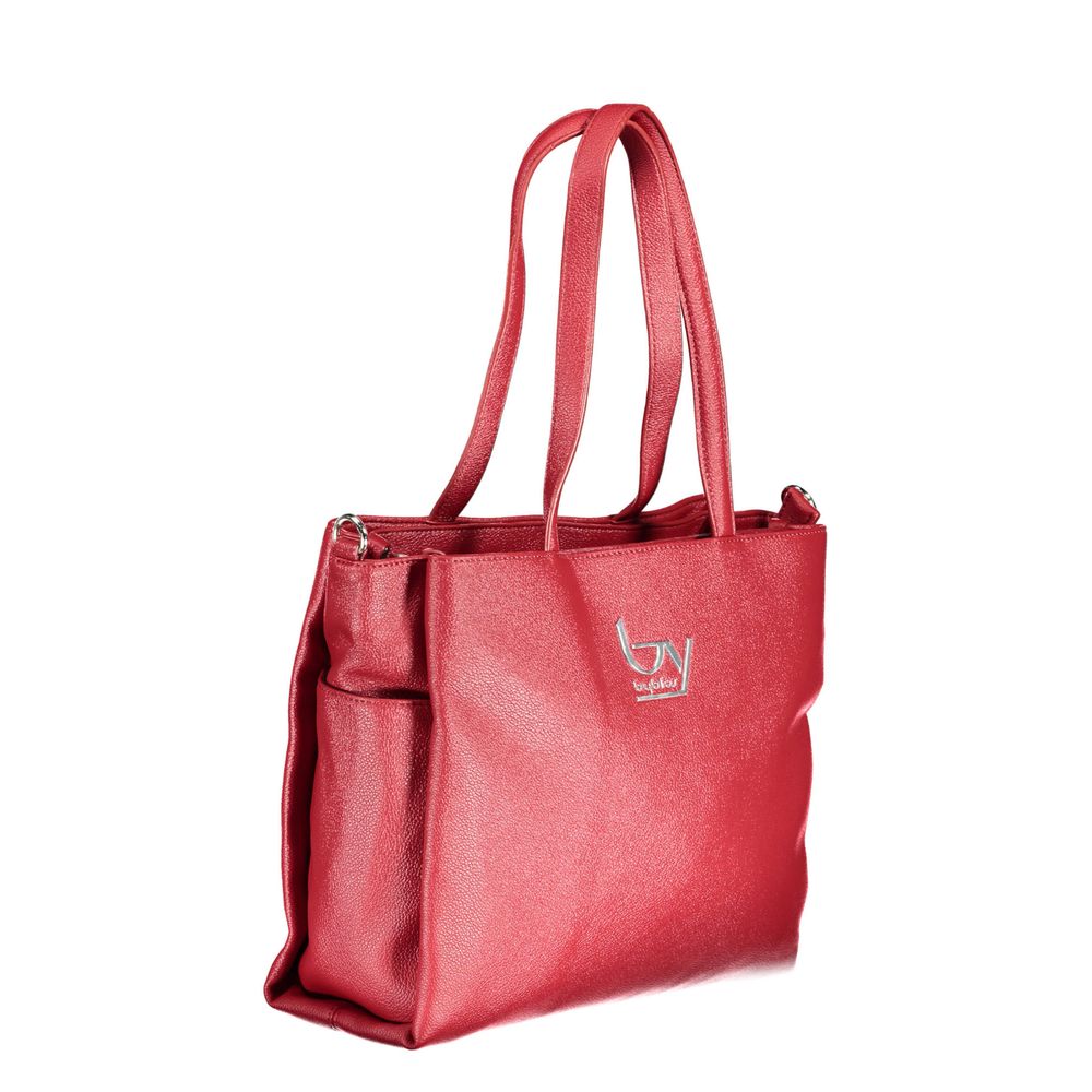 BYBLOS Rosso Polyurethane Women Handbag1728,67403481248,Bags,BYBLOS,Handbags - Bags,New with tags,Red,Women