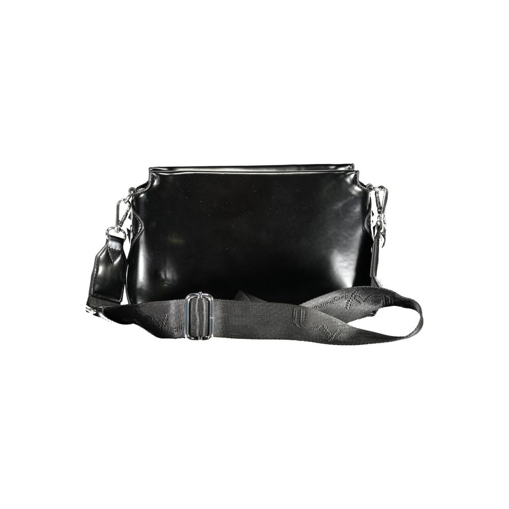 BYBLOS Nero Polyurethane Women Handbag 1728,67403481248,Bags,Black,BYBLOS,New with tags,Shoulder Bags - Bags,Women