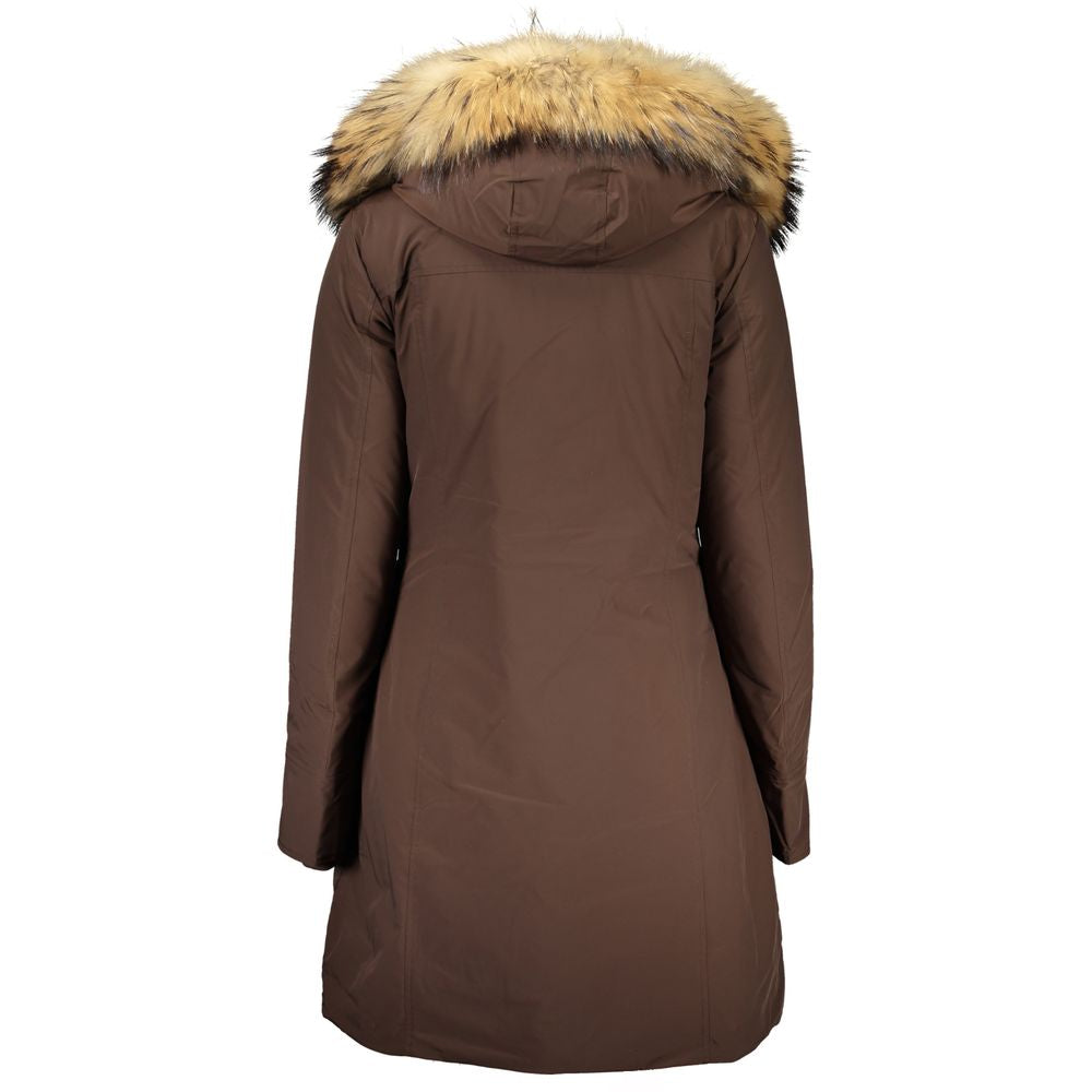 Woolrich Marrone Cotton Women Jacket