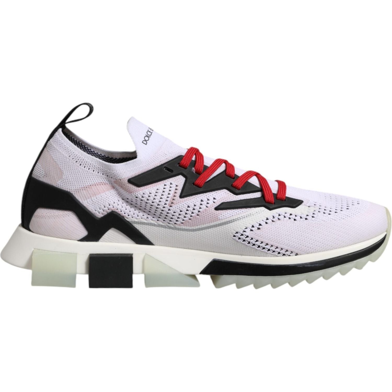 Dolce & Gabbana White SORRENTO Sport Stretch Sneakers Shoes