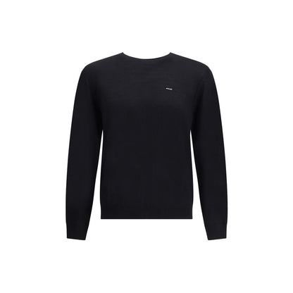 Prada Black Fleece Wool Sweatshirt