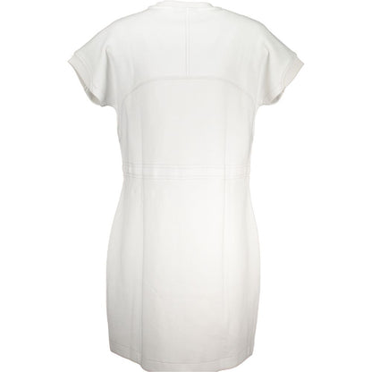 Napapijri White Cotton Women Dress