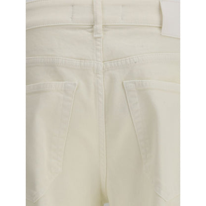 PT Torino Cream Cotton Slim Fit Jeans