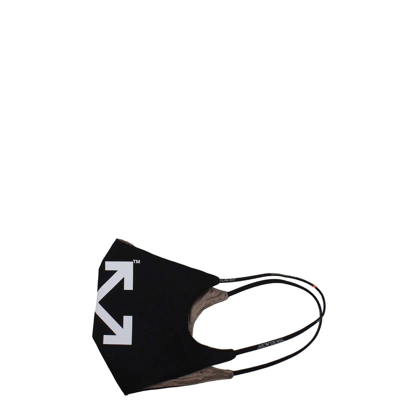 Off-White Black Cotton Facemask Off-White