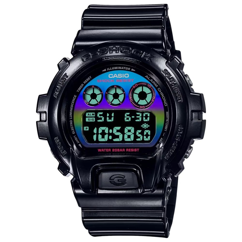 Casio Black Resin Digital Watch