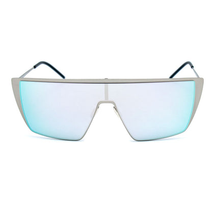 Italia Independent Silver Metal Sunglasses