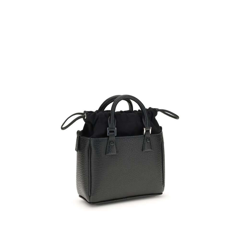 Margiela Black Calf Leather Bos Taurus Shoulder Bag Margiela