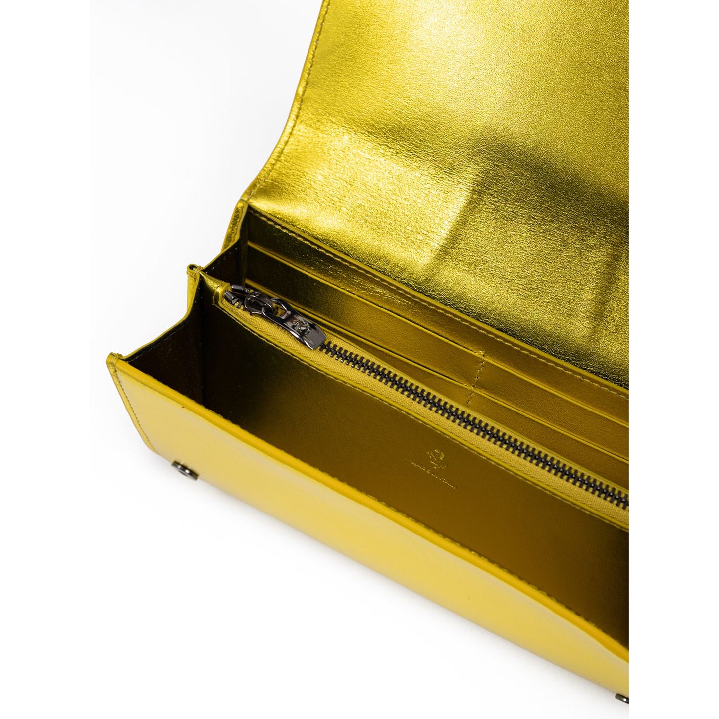 Ferrari Metal Yellow GT patent leather purse Ferrari