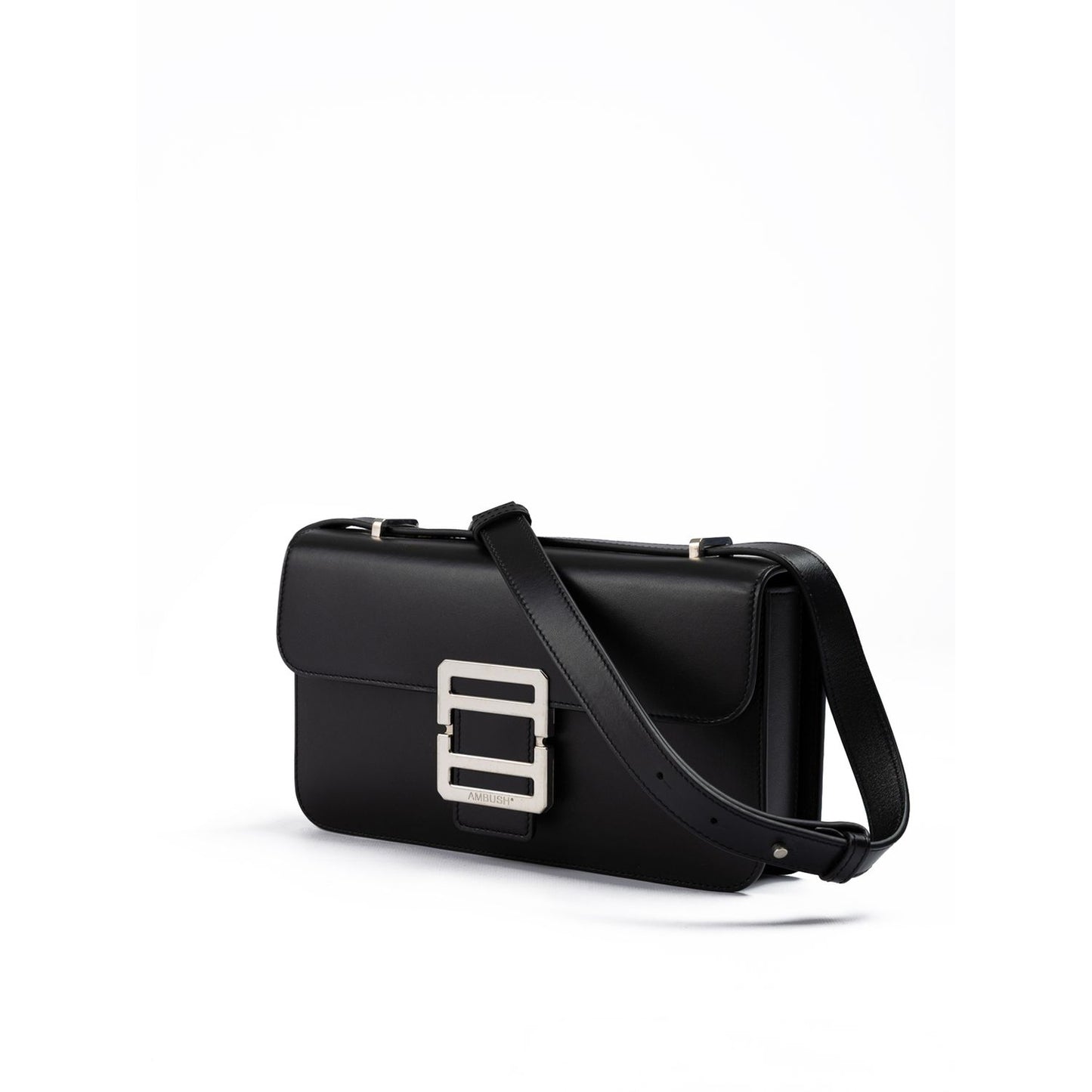 Ambush Black Leather Crossbody Bag Ambush